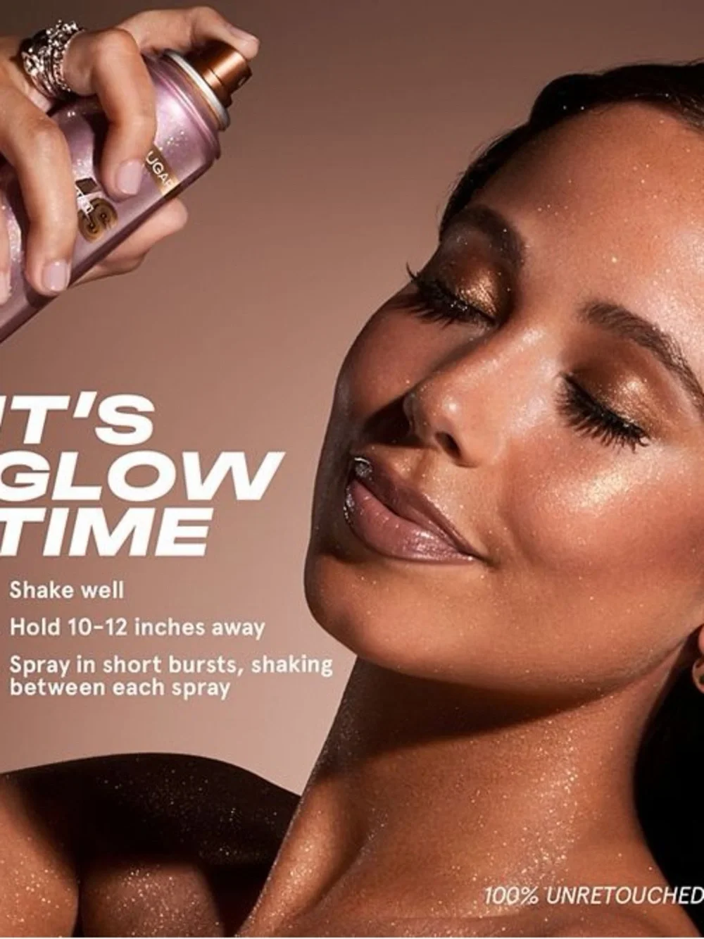 ONE/SIZE On ’Til Dawn Brown Sugar Glitter Setting Spray 3.4 oz NEW SEALED